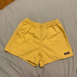 Yellow Patagonia Shorts